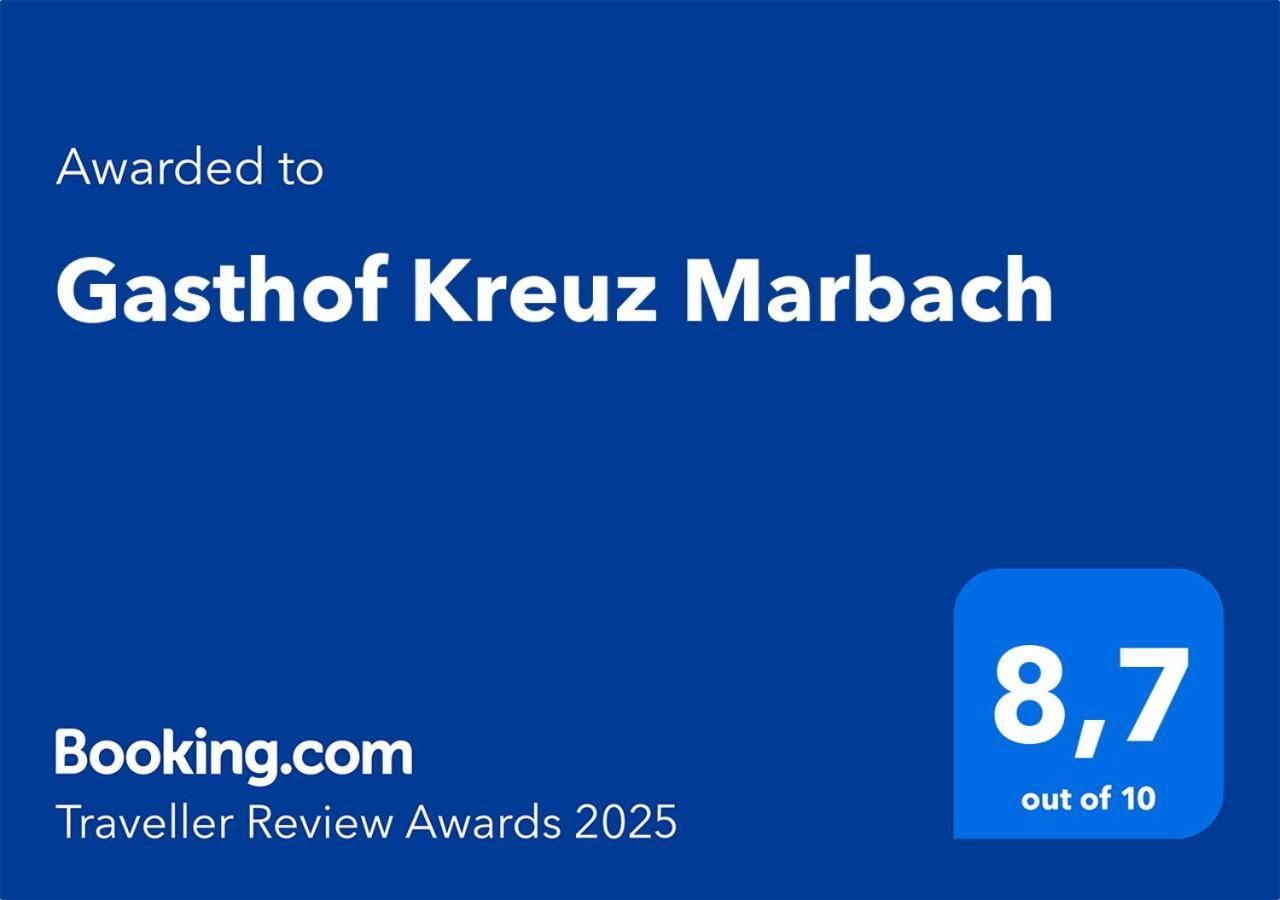 Gasthof Kreuz Marbach 外观 照片